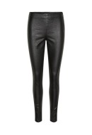 Women Leggings Pieces Pcoda Hw Coated Black Detail Glitter