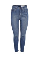 Blugi Dama Noisy May Nmcallie Hw Ankle Medium Blue Denim