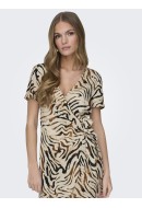 Dress Jacheline De Young Jdynaja Wrap Sandshell Animal
