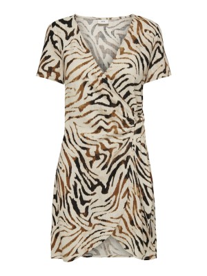 Dress Jacheline De Young Jdynaja Wrap Sandshell Animal
