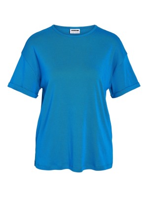 Women T-shirt Noisy May Vikimana Brandy Indigo Bunting