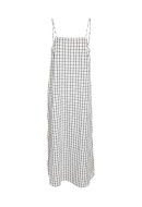 Rochie Noisy May Nmcille Volume Bright White Checks Black