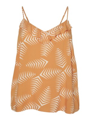 Maieu Dama Vero Moda Curve Vmckanya Singlet Tangerine Kanya