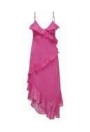 Rochie Only Onlasta Life Strap Fril Ankel Fuchsia Purple