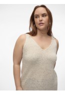Maieu Dama Vero Moda Curve Vmcleilani V-Neck Birch