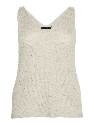 Maieu Dama Vero Moda Curve Vmcleilani V-Neck Birch