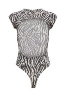 Body Dama Only Onllea Open Back Pumice Stone Zebra