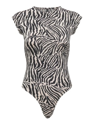 Body Dama Only Onllea Open Back Pumice Stone Zebra