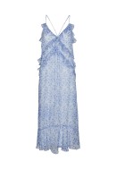 Rochie Vero Moda Vmsmilla Singlet Detailed Snow White/Blue Fina