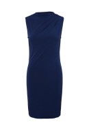 Rochie Pieces Pcmadison Draped Bellwether Blue