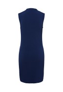 Rochie Pieces Pcmadison Draped Bellwether Blue