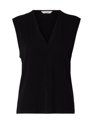Maieu Dama Selected Slfberta Bellis V-Neck Black