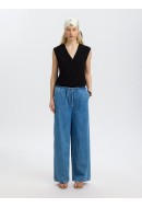 Maieu Dama Selected Slfberta Bellis V-Neck Black