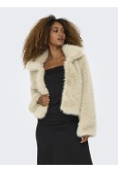 Women Jacket Only Onlella Fur Pumice Stone