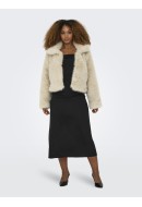 Women Jacket Only Onlella Fur Pumice Stone