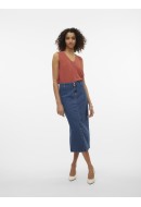 Bluza Dama Vero Moda Vmalva V-Neck Marsala