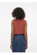 Bluza Dama Vero Moda Vmalva V-Neck Marsala