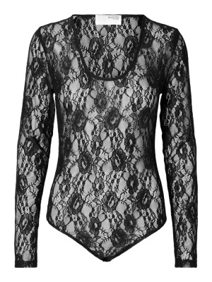 Body Dama Selected Slfaria Lace Black