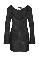 Rochie Noisy May Nmssandy O-Neck Knit Black