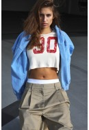 Bluza Dama Noisy May Nmkimana College Pearled Ivory