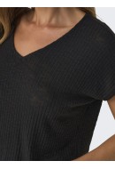 Tricou Dama Only Onlmila V-Neck Black