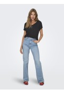 Tricou Dama Only Onlmila V-Neck Black