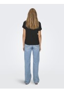 Tricou Dama Only Onlmila V-Neck Black