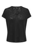 Tricou Dama Only Onlmila V-Neck Black