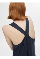 Rochie Selected Slfroberta Knot Ankle Dark Sapphire