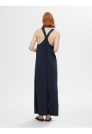 Rochie Selected Slfroberta Knot Ankle Dark Sapphire
