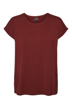 Tricou Dama Vero Moda Vmava Plain Ga Noos Fired Brick