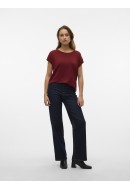 Tricou Dama Vero Moda Vmava Plain Ga Noos Fired Brick
