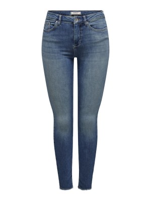 Blugi Dama Only Onlblush Mid Sk Ankle Rw Cro068 Special Blue Grey Denim