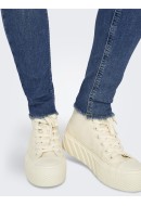 Blugi Dama Only Onlblush Mid Sk Ankle Rw Cro068 Special Blue Grey Denim