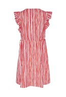 Rochie Pieces Pckaiana Cloud Dancer/Poppy Red