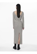 Fusta Pieces Pcjuna Hw Ankle Cloud Dancer/Brown