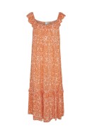 Rochie Yas Yasjoli Long Vermilion Orange Joli