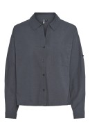 Camasa Dama Pieces Pcjoanna Fold Up Ombre Blue