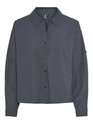 Camasa Dama Pieces Pcjoanna Fold Up Ombre Blue