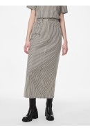 Fusta Pieces Pcmacy Hw Ankle Cloud Cream/Black