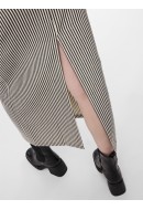 Fusta Pieces Pcmacy Hw Ankle Cloud Cream/Black