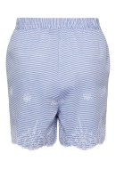 Pantaloni Scurti Dama Pieces Pcfrida Mw PrinceBlue/Bright White
