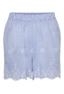 Pantaloni Scurti Dama Pieces Pcfrida Mw PrinceBlue/Bright White