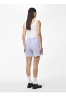 Pantaloni Scurti Dama Pieces Pcfrida Mw PrinceBlue/Bright White
