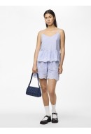 Pantaloni Scurti Dama Pieces Pcfrida Mw PrinceBlue/Bright White