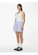 Pantaloni Scurti Dama Pieces Pcfrida Mw PrinceBlue/Bright White