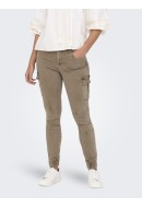 Pantaloni Dama Only Onlmisouri Reg Ank Cargo Fossil