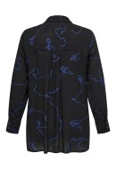 Women Shirt Only Carmakoma Caragnis Life Black Aop