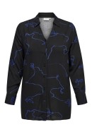 Women Shirt Only Carmakoma Caragnis Life Black Aop