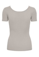 Women T-shirt Pieces Pckitte Silver Gray
